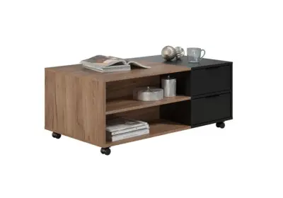 Salontafel Kendo | 110 x 60 x 44 cm | Tobacco Brown Oak – kavel bij Openbare Verkopen, Beveren-Leie