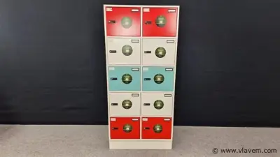 5 x lockerkast Robberechts – kavel bij Vlavem