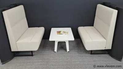 Ontvangstset Pedrali / Steelcase – kavel bij Vlavem