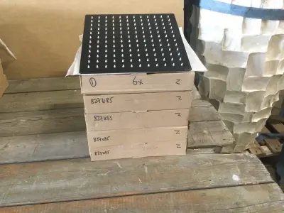 6x Douchekop voor regendouche, 827485, zwart – kavel bij Onlineveilingmeester, Zutphen