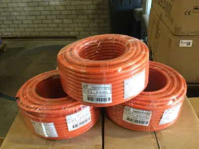 3x Gasslangrollen van elk 50 meter Gimeg – kavel bij Onlineveilingmeester, Zutphen