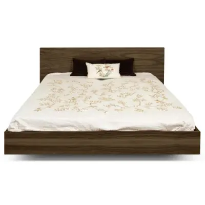 Bed Float 180x200 - walnoot – kavel bij Openbare Verkopen, Beveren-Leie