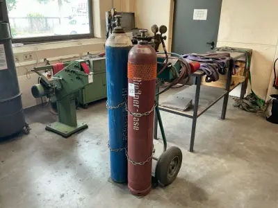 Oxy-fuel cutting machine – kavel bij Dome Auctions, Höhenkirchen-Siegertsbrunn