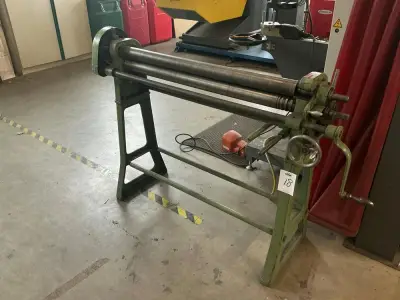 Stuckman RM 65 3-roll plate bending machine – kavel bij Dome Auctions, Höhenkirchen-Siegertsbrunn