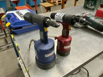 Gesipa Rivet gun (2x) – kavel bij Dome Auctions, Höhenkirchen-Siegertsbrunn