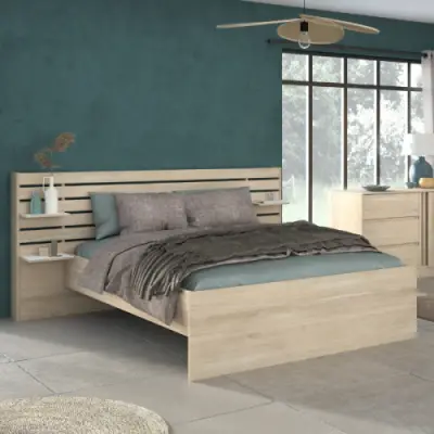 Twijfelaar Tokio 140x200cm-eikdecor/wit – kavel bij Openbare Verkopen, Beveren-Leie