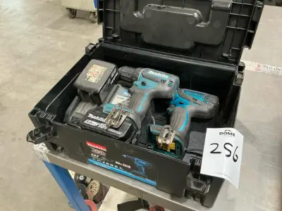 Makita Drill (2x) – kavel bij Dome Auctions, Höhenkirchen-Siegertsbrunn