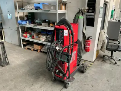2017 Fronius TransPuls Synergic 3200 CMT MIG/MAG welding machine – kavel bij Dome Auctions, Höhenkirchen-Siegertsbrunn
