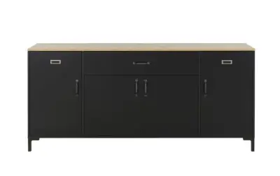 Dressoir Manchester | 180 x 40 x 82 cm | Helvezia Oak-design – kavel bij Openbare Verkopen, Beveren-Leie