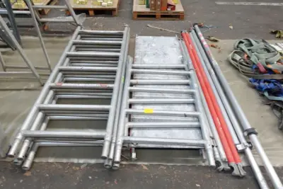 Onderdelen steiger Altrex – kavel bij Openbare Verkopen, Wervik