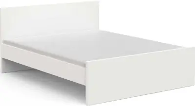 Tweepersoonsbed Clyde - 160x200cm - wit – kavel bij Openbare Verkopen, Beveren-Leie