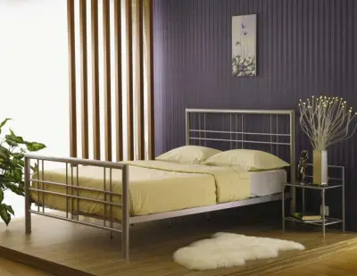 Metalen Tweepersoonsbed Pato 160x200 – kavel bij Openbare Verkopen, Beveren-Leie