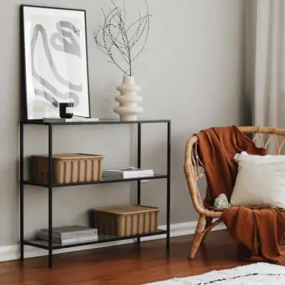 D1 Dressoir | METALEN FRAME | Zwart – kavel bij Openbare Verkopen, Beveren-Leie