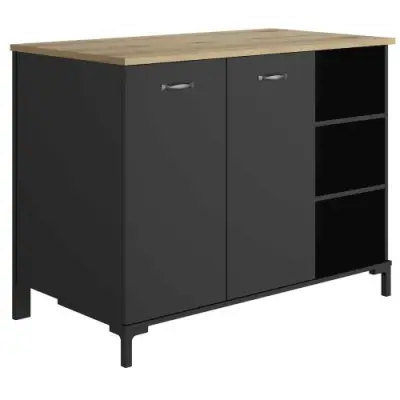 Barmeubel Manchester | 120 x 66 x 93 cm | Helvezia Oak-design – kavel bij Openbare Verkopen, Beveren-Leie