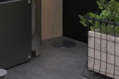 Buffetkast Fumay met 2 deuren & 2 lades - eikdecor/betonlook – kavel bij Openbare Verkopen, Beveren-Leie