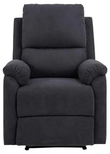 Relaxfauteuil Santiago manueel - donkergrijs – kavel bij Openbare Verkopen, Beveren-Leie