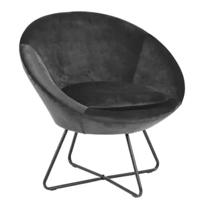 Fauteuil Cezar - donkergrijs/zwart – kavel bij Openbare Verkopen, Beveren-Leie