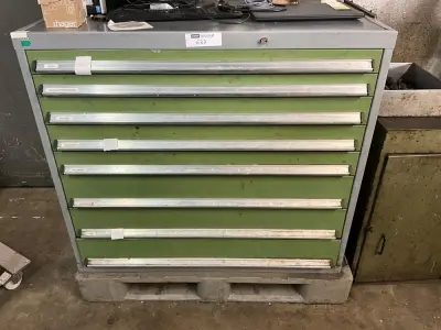 LISTA Workshop Drawer Cabinet – kavel bij Dome Auctions, Kingersheim