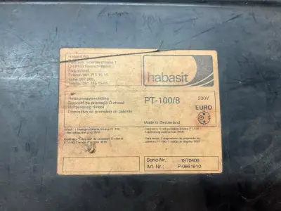 Habasit PT-100/8 Heat Press – kavel bij Dome Auctions, Kingersheim