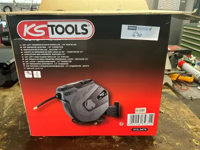 KS Tools 515.3470 Hose Reel – kavel bij Dome Auctions, Kingersheim