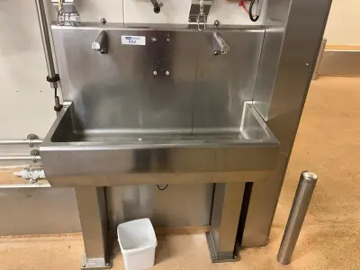 Stainless Steel Washing Station – kavel bij Dome Auctions, Kingersheim