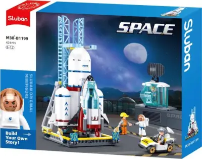 Sluban M38-B1199 Mega Lanceringscentrum – kavel bij Openbare Verkopen, Brugge