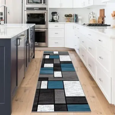 Tapijt 80x120cm Blauw – kavel bij Openbare Verkopen, Brugge