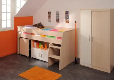 Kledingkast Charly 2 deuren – kavel bij Openbare Verkopen, Beveren-Leie