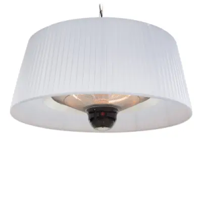 Terrasverwarmer met verlichting Alix 74cm hangend - wit – kavel bij Openbare Verkopen, Beveren-Leie