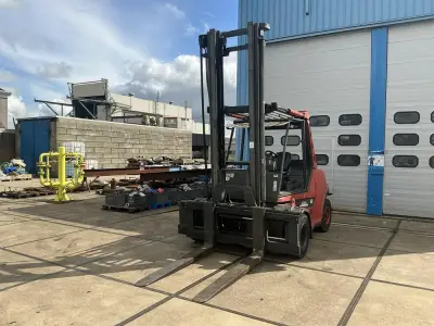 2006 Linde H80D/900/-03 vorkheftruck – kavel bij Dome Auctions, Rotterdam