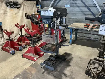 2020 Optimum D17 Pro kolomboormachine – kavel bij Dome Auctions, Rotterdam