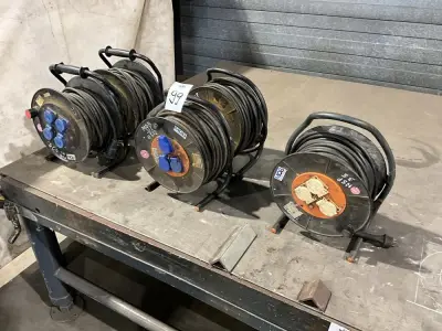Kabelhaspel (5x) – kavel bij Dome Auctions, Rotterdam
