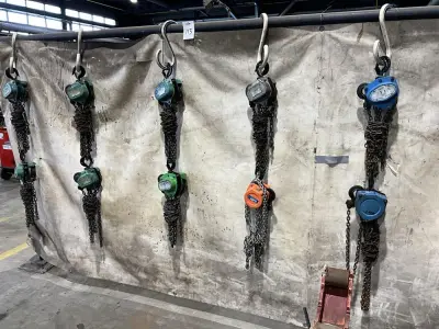 Kettingtakel (10x) – kavel bij Dome Auctions, Rotterdam