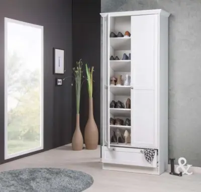 Opbergkast / schoenenkast Landwood – kavel bij Openbare Verkopen, Beveren-Leie