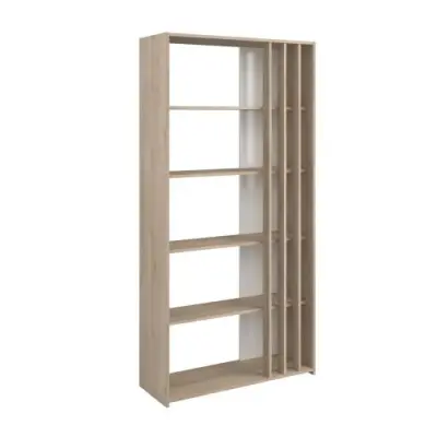 Boekenkast Bloom-183cm-4 legplanken-Japans eikenhout – kavel bij Openbare Verkopen, Beveren-Leie