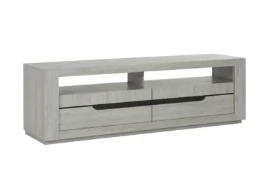 Tv-meubel Lanthe 2 lades 180cm - laguna eik – kavel bij Openbare Verkopen, Beveren-Leie
