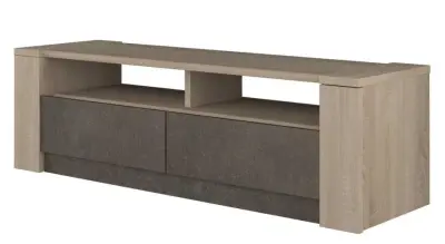 Tv-meubel Ares 154cm - bruin – kavel bij Openbare Verkopen, Beveren-Leie