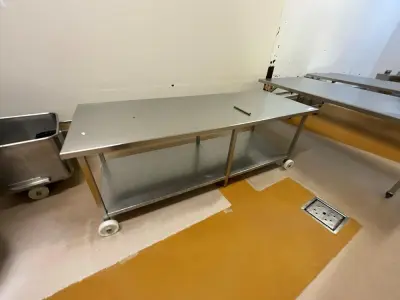 Stainless Steel Table – kavel bij Dome Auctions, Kingersheim