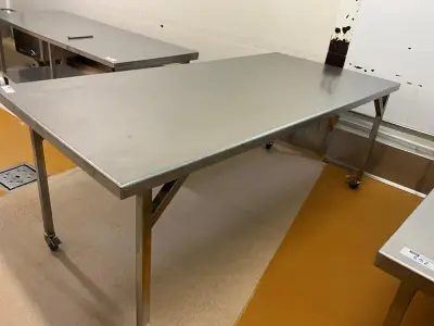 Stainless Steel Table – kavel bij Dome Auctions, Kingersheim