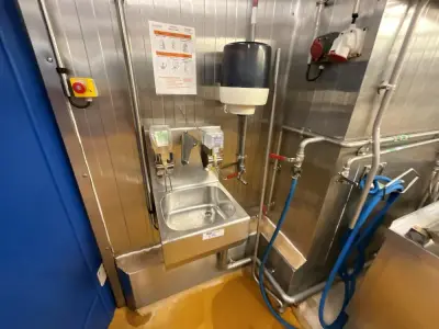 Stainless Steel Hand Wash Basin – kavel bij Dome Auctions, Kingersheim