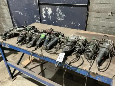 Haakse slijpers (14x) – kavel bij Dome Auctions, Rotterdam