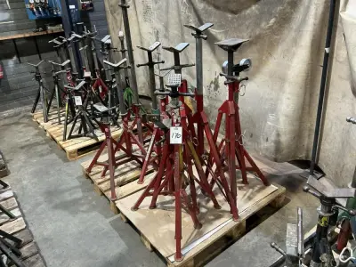 as-steun (12x) – kavel bij Dome Auctions, Rotterdam