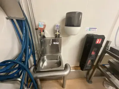 Stainless Steel Hand Wash Basin – kavel bij Dome Auctions, Kingersheim