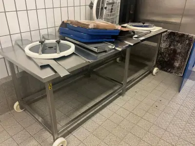 Stainless Steel Table – kavel bij Dome Auctions, Kingersheim