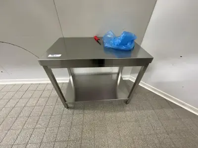 Stainless Steel Table – kavel bij Dome Auctions, Kingersheim