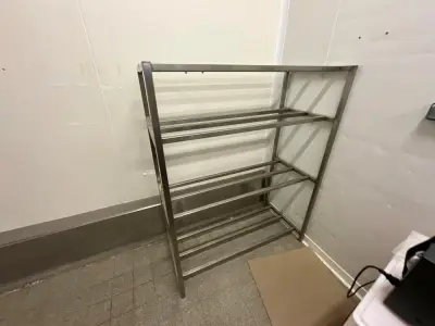 Stainless Steel Shelf – kavel bij Dome Auctions, Kingersheim