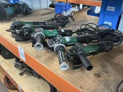 Haakse slijper (5x) – kavel bij Dome Auctions, Rotterdam