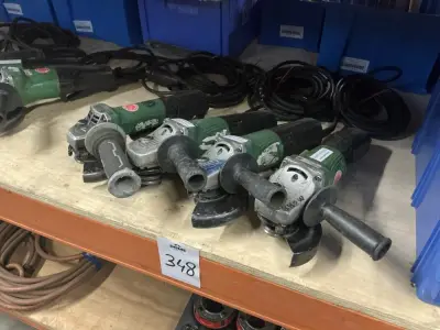Haakse slijper (4x) – kavel bij Dome Auctions, Rotterdam