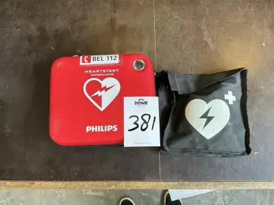 Philips defibrillator – kavel bij Dome Auctions, Rotterdam
