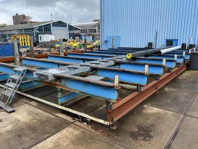 rollen aanvoerbaan – kavel bij Dome Auctions, Rotterdam